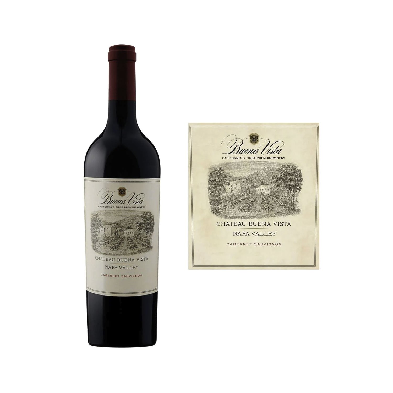 Buena Vista Chateau Buena Vista Cabernet Sauvignon Napa Valley 2019 (750 ml) - Image 2