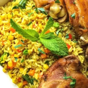 Fried Rice & Chicken/Turkey (1.4L)