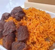 Jollof Rice with Beef