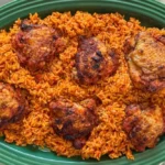 Smokey Jollof Rice & Chicken (1.4L)